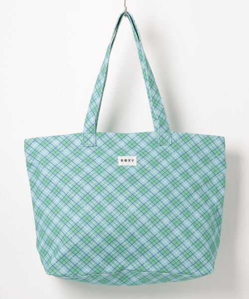 ROXY(ロキシー)の「SWEETER THAN HONEY/ロキシートートバッグ(トートバッグ・レディース・イエロー/ブルー系その他・FREE)」の1枚目の写真