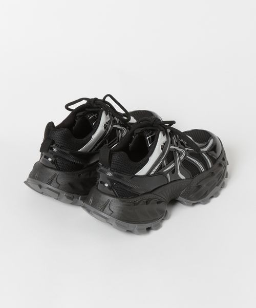 JEANASIS（ジーナシス）の「オーバーラップスニーカー/325991（スニーカー・レディース・ホワイト/ホワイト×グリーン/ブラック・LARGE/MEDIUM/SMALL）」の19枚目の写真