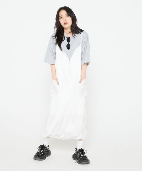 JEANASIS（ジーナシス）の「オーバーラップスニーカー/325991（スニーカー・レディース・ホワイト/ホワイト×グリーン/ブラック・LARGE/MEDIUM/SMALL）」の10枚目の写真