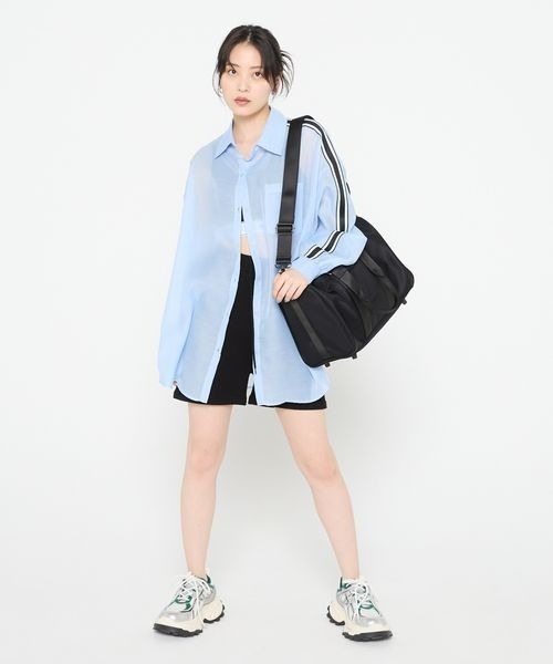 JEANASIS（ジーナシス）の「オーバーラップスニーカー/325991（スニーカー・レディース・ホワイト/ホワイト×グリーン/ブラック・LARGE/MEDIUM/SMALL）」の12枚目の写真