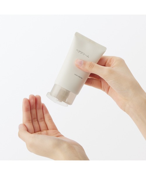 無印良品(ムジルシリョウヒン)の「ヘアクリーム 60g(ヘアオイル/ヘアミルク・レディース・その他・FREE)」の3枚目の写真