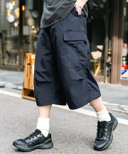 ドッグタウン ナイロン カーゴパンツ ロゴ XL ワイド ハーフパンツ 2WAY ドッグタウン ナイロン カーゴパンツ ロゴ XL ワイド ハーフ
