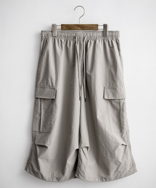 fcrb ハーフパンツ　XL グレー 前とじ天竺ハーフパンツ 紳士 グレー XL トップバリュ Green Beans