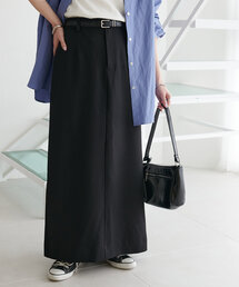 DISCOAT | 裾スリットナロースカ-ト《WEB限定カラーあり》(スカート)