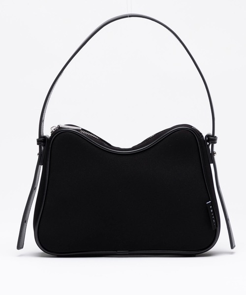 EDITA.（エディータ）の「ネオプレン カーブライン ハンドバッグ　おしゃれ / 個性的（ハンドバッグ・レディース・サックスブルー/ブラック・FREE）」の9枚目の写真