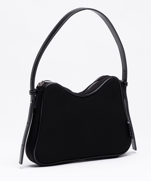 EDITA.（エディータ）の「ネオプレン カーブライン ハンドバッグ　おしゃれ / 個性的（ハンドバッグ・レディース・サックスブルー/ブラック・FREE）」の10枚目の写真