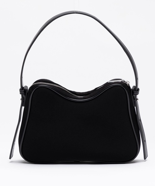 EDITA.（エディータ）の「ネオプレン カーブライン ハンドバッグ　おしゃれ / 個性的（ハンドバッグ・レディース・サックスブルー/ブラック・FREE）」の12枚目の写真