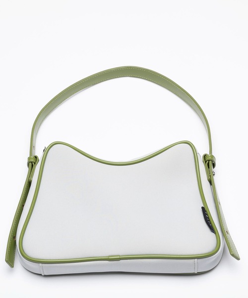 EDITA.（エディータ）の「ネオプレン カーブライン ハンドバッグ　おしゃれ / 個性的（ハンドバッグ・レディース・サックスブルー/ブラック・FREE）」の22枚目の写真