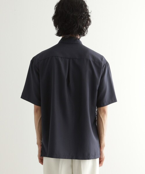 tk.TAKEO KIKUCHI（ティーケータケオキクチ）の「ボタニカルレースシャツ（シャツ/ブラウス・メンズ・ブラック/ネイビー/ホワイト・02/03/04）」の18枚目の写真