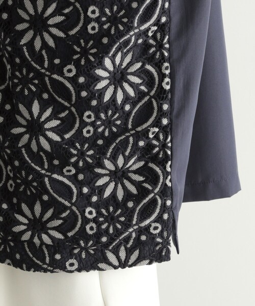 tk.TAKEO KIKUCHI（ティーケータケオキクチ）の「ボタニカルレースシャツ（シャツ/ブラウス・メンズ・ブラック/ネイビー/ホワイト・02/03/04）」の22枚目の写真