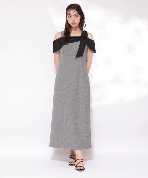 新品★Rirandture★袖リボンオフショルレースドッキングワンピース plesia-pb-3.jpg