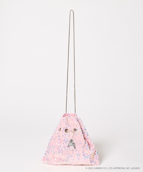 AIMER（エメ）の「サンリオキャラクターズ スパンコールショルダーバッグ（ショルダーバッグ・レディース・ピンク/ブラック/オフホワイト・FREE）」の17枚目の写真