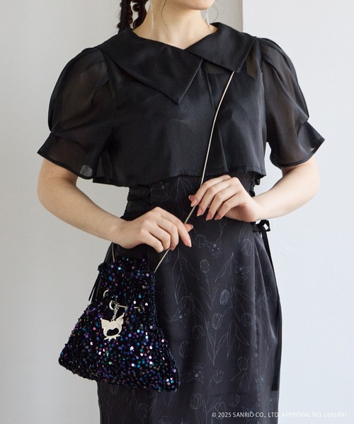 AIMER（エメ）の「サンリオキャラクターズ スパンコールショルダーバッグ（ショルダーバッグ・レディース・ピンク/ブラック/オフホワイト・FREE）」の16枚目の写真