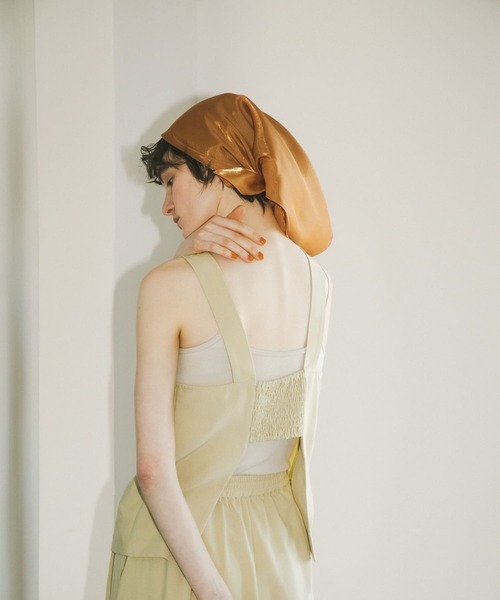 KBF（ケイビーエフ）の「シアーグロススクエアスカーフ（バンダナ/スカーフ・レディース・ブラウン/グレー系その他・ONE）」の14枚目の写真