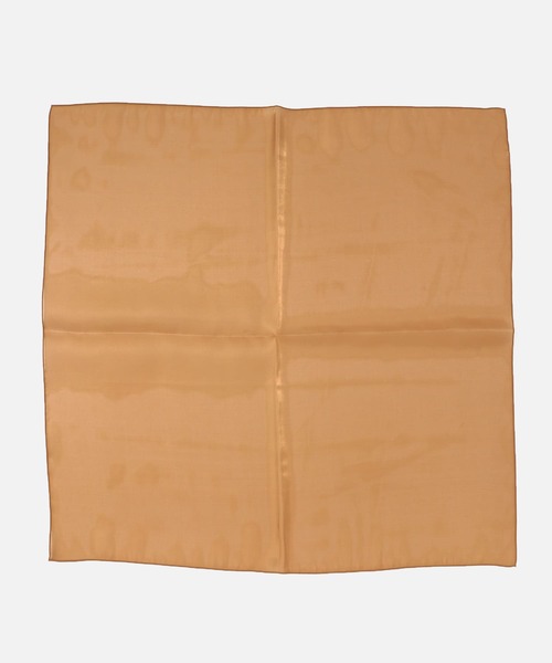 KBF（ケイビーエフ）の「シアーグロススクエアスカーフ（バンダナ/スカーフ・レディース・ブラウン/グレー系その他・ONE）」の18枚目の写真