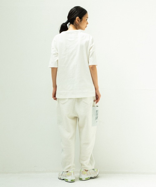 STOF(ストフ)の「STOF/ストフ/FLAGMENTS MIX DAYOFF PANT(その他パンツ・メンズ・ブラック/ホワイト・FREE)」の4枚目の写真