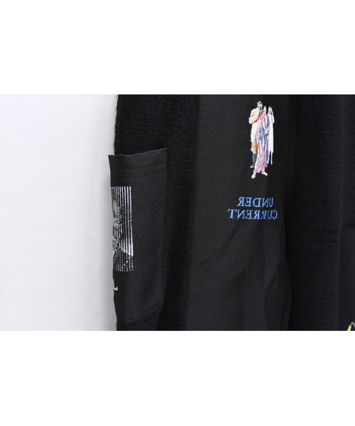 STOF(ストフ)の「STOF/ストフ/FLAGMENTS MIX DAYOFF PANT(その他パンツ・メンズ・ブラック/ホワイト・FREE)」の12枚目の写真