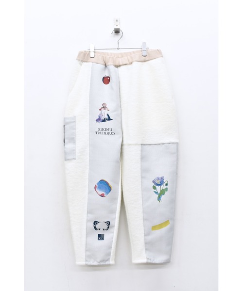 STOF(ストフ)の「STOF/ストフ/FLAGMENTS MIX DAYOFF PANT(その他パンツ・メンズ・ブラック/ホワイト・FREE)」の13枚目の写真