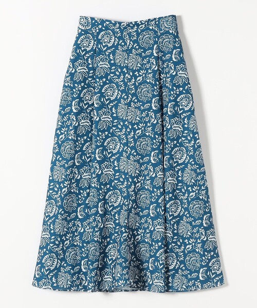 カランシエル（quaranciel）/quaranciel:〈洗濯機可能〉フラワー プリント マーメイド ロング スカート セール】quaranciel:〈洗濯機可能〉フラワー プリント マーメイド