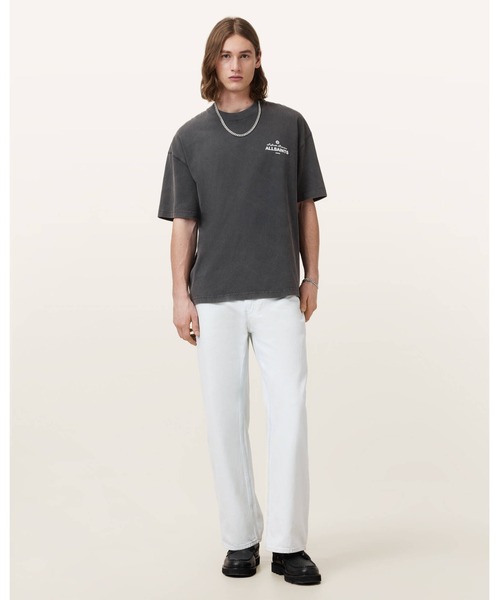 ALLSAINTS（オールセインツ）の「SOLEIL SHORT SLEEVE T-SHIRT | SOLEIL 半袖 Tシャツ（Tシャツ/カットソー・メンズ・ブラック・S/M/L/XS）」の5枚目の写真