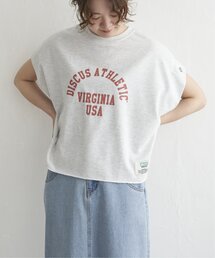 DISCUS ATHLETIC ライトテリーフレンチプルオーバー
