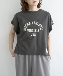 DISCUS ATHLETIC ライトテリーフレンチプルオーバー