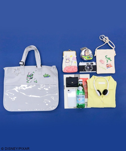 Disney(ディズニー)の「トイ・ストーリー/マルチポケットトート(トートバッグ・レディース・ベージュ/ワインレッド/ブラック/グレー・FREE)」の19枚目の写真