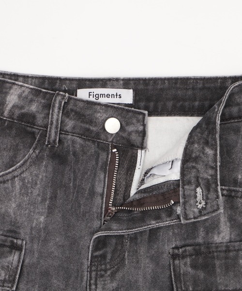 Figments（フィグメンツ）の「ベルト付きカーゴミニスカパン（スカート・レディース・ダークグレー・SMALL/MEDIUM）」の5枚目の写真