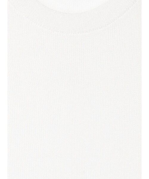 UN3D.（アンスリード）の「SHEER SLEEVELESS KT TOP / シアースリーブレスニットトップ（ニット/セーター・レディース・ホワイト/グレー/ブラック/カーキ・FREE）」の18枚目の写真