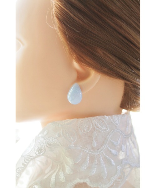 tone(トーン)の「【ime】雫3点セットピアス(MA)(ピアス(両耳用)・レディース・ブルー/イエロー・FREE)」の8枚目の写真