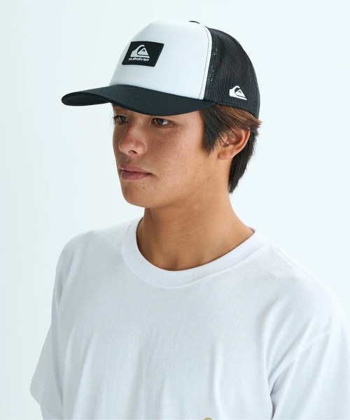 Quiksilver(クイックシルバー)の「OMNIPOTENT CAP/クイックシルバー帽子・キャップ(キャップ・メンズ・グリーン/ブラック/ホワイト・FREE)」の1枚目の写真