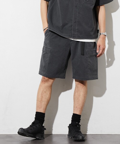 新品タグ付きCarette Belted Twill Shortsベルト付 martinique/ベルト付きショートパンツ（セットアップ対応可