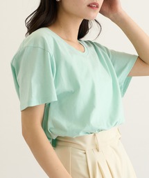 TRUSS（トラス）の「【TRUSS】スリムフィット UネックTシャツ SFU-114（Tシャツ/カットソー）」
