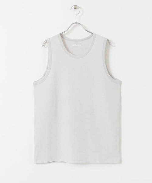 URBAN RESEARCH DOORS（アーバンリサーチドアーズ）の「吸水速乾ワッフルタンクトップ（タンクトップ・メンズ・ホワイト/ブラック/グレー・MEDIUM/LARGE）」の13枚目の写真