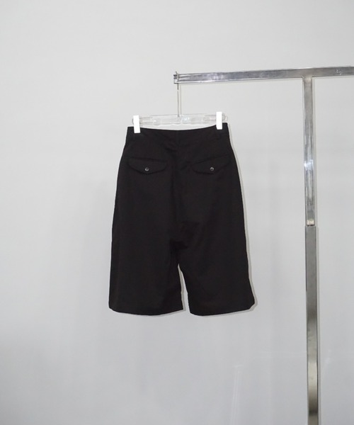 lohen ローヘン　ダブルウェストハーフパンツ　36 新品同様 LONSLAN】ダブルウエストハーフパンツ LONW25s049-ファッション