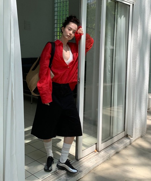 lohen ローヘン　ダブルウェストハーフパンツ　36 新品同様 lohen ローヘン ダブルウェストハーフパンツ 36 新品同様 lohen