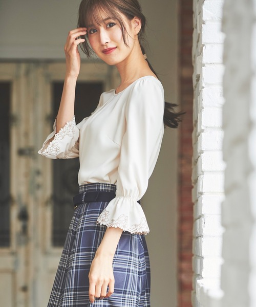 新品未使用　LAISSE PASSE フレアースカート　サイズ36 ＃9905 LAISSE PASSE」 フレアスカート SMALL ブラック レディース