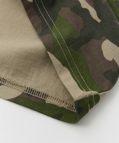 CURSIVE LOGO CAMO S/S BABY TEE（Tシャツ/カットソー）｜X-girl