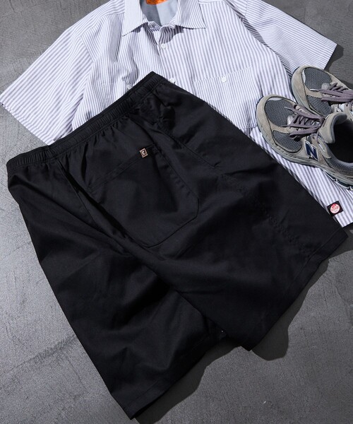 RED KAP（レッドキャップ）の「RED KAP/レッドキャップ 別注 ツイルシェフイージーショーツ（その他パンツ・メンズ・オリーブ/チャコールグレー/ベージュ/ブラック・MEDIUM/LARGE/SMALL）」の2枚目の写真