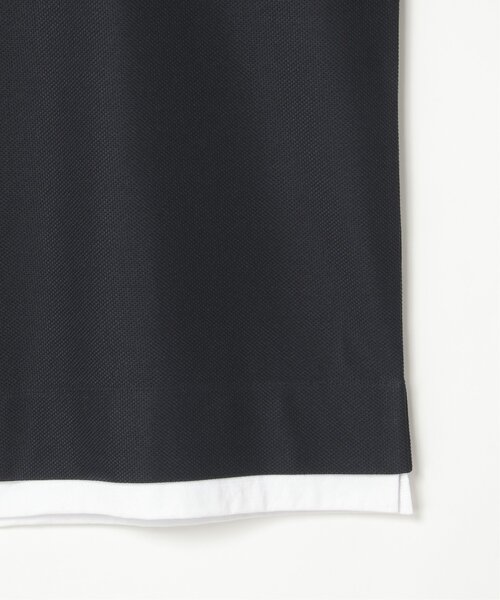 ikka（イッカ）の「【プチプラ1990円（税抜）】【吸水速乾】ドライ鹿の子レイヤードTシャツ5分袖（Tシャツ/カットソー・メンズ・ライム/ピンク/ベージュ/ネイビー/エメラルドブルー・S/M/L/XL）」の21枚目の写真