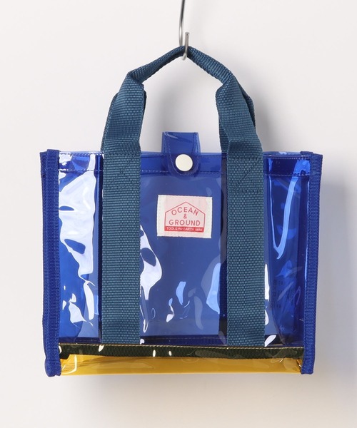 Ocean&Ground（オーシャン&グラウンド）の「ﾐﾆﾌﾟｰﾙBAG LANA'I（スイムグッズ・キッズ・チャコール/ラベンダー/マスタード/ブルー系その他/グリーン/ピンク/レッド・FREE）」の3枚目の写真