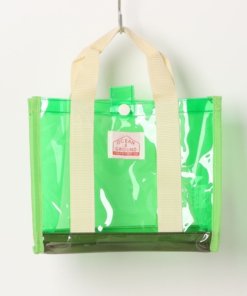 Ocean&Ground（オーシャン&グラウンド）の「ﾐﾆﾌﾟｰﾙBAG LANA'I（スイムグッズ・キッズ・チャコール/ラベンダー/マスタード/ブルー系その他/グリーン/ピンク/レッド・FREE）」の2枚目の写真