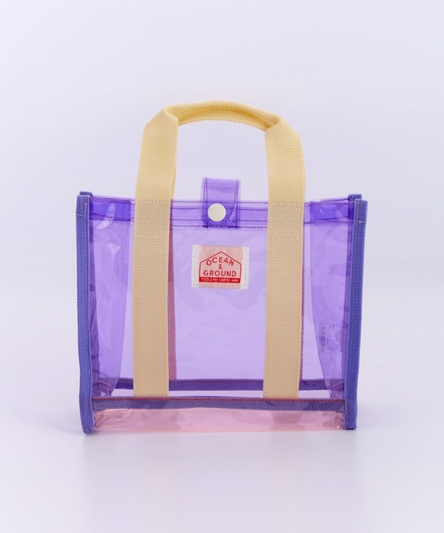 Ocean&Ground（オーシャン&グラウンド）の「ﾐﾆﾌﾟｰﾙBAG LANA'I（スイムグッズ・キッズ・チャコール/ラベンダー/マスタード/ブルー系その他/グリーン/ピンク/レッド・FREE）」の12枚目の写真