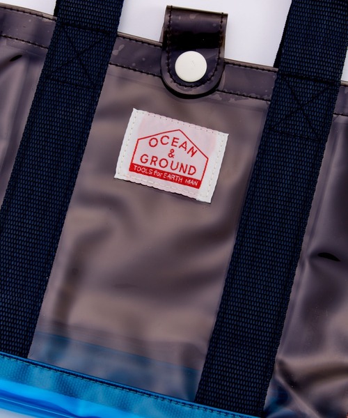 Ocean&Ground（オーシャン&グラウンド）の「ﾐﾆﾌﾟｰﾙBAG LANA'I（スイムグッズ・キッズ・チャコール/ラベンダー/マスタード/ブルー系その他/グリーン/ピンク/レッド・FREE）」の17枚目の写真