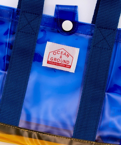 Ocean&Ground（オーシャン&グラウンド）の「ﾐﾆﾌﾟｰﾙBAG LANA'I（スイムグッズ・キッズ・チャコール/ラベンダー/マスタード/ブルー系その他/グリーン/ピンク/レッド・FREE）」の21枚目の写真