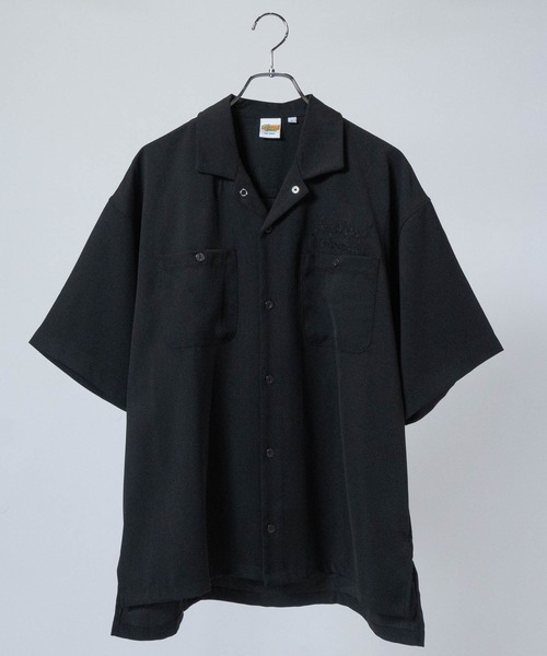 JOHN'S CLOSET(ジョンズクローゼット)の「【q】バック刺繍 ボーリングシャツ ボトル/ビール(シャツ/ブラウス・メンズ・ブラック系2/ブラウン系2/ブラック系1/ネイビー系1・MEDIUM/LARGE)」の6枚目の写真