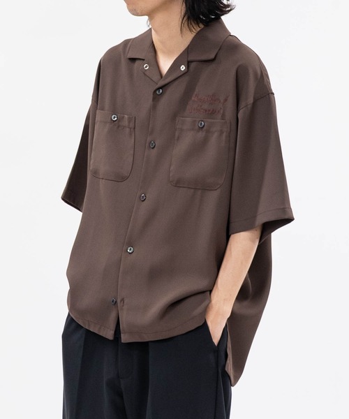 JOHN'S CLOSET(ジョンズクローゼット)の「【q】バック刺繍 ボーリングシャツ ボトル/ビール(シャツ/ブラウス・メンズ・ブラック系2/ブラウン系2/ブラック系1/ネイビー系1・MEDIUM/LARGE)」の22枚目の写真