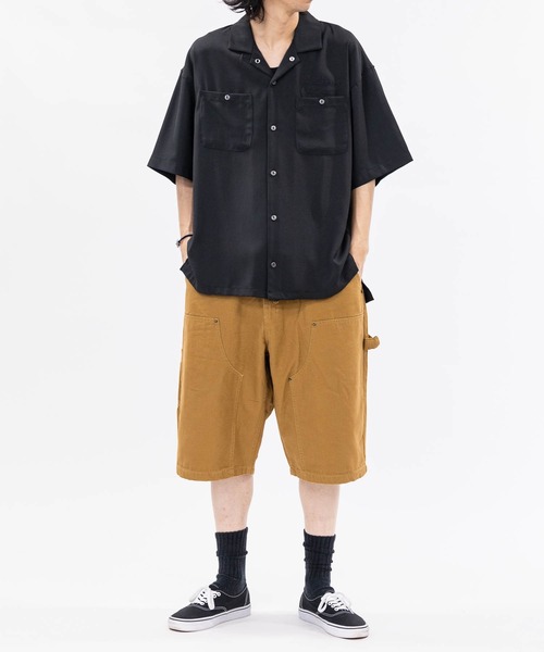 JOHN'S CLOSET(ジョンズクローゼット)の「【q】バック刺繍 ボーリングシャツ ボトル/ビール(シャツ/ブラウス・メンズ・ブラック系2/ブラウン系2/ブラック系1/ネイビー系1・MEDIUM/LARGE)」の18枚目の写真
