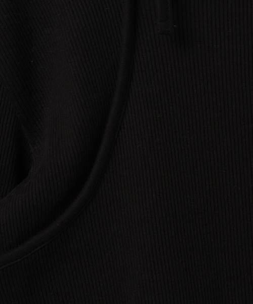 BAYFLOW（ベイフロー）の「[適度な肌見せ]レイヤードライクリブ半袖T（Tシャツ/カットソー・レディース・ブラック/オフホワイト・FREE）」の16枚目の写真