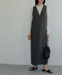anuke（アンヌーク）の「[anuke/アンヌーク] カットオフ Vネック ワンピース（ワンピース）」